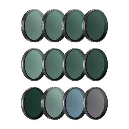 Freewell Filter Set for OSMO Action 6 – Mega Kit – 12-piece package